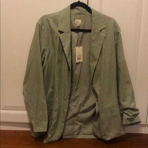 a new day Light Green Blazer